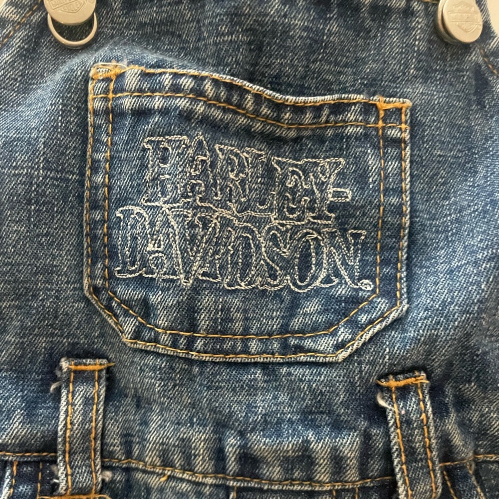 Infant 12 month Harley Davidson overalls